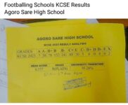 Agoro Sare High School's KCSE 2023-2024 Results