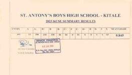 St Anthony's Boys High School, Kitale, KCSE 2023-2024 Results Analysis