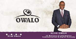 Eliud Owalo who is the Cabinet Secretary for Information, Communications and the Digital Economy