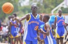 Onjiko High School's basketball team