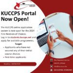 Kuccpss opens portal for first revision of courses 2024