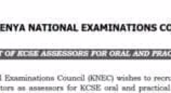 Knec advertises positions for KCSE 2024 assesors- How to apply & Requirements