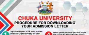 Chuka University – KUCCPS Students Admission Letters and Lists Portal