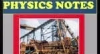 Free Physics Notes pdf downloads For Secondary Schools (Updated)