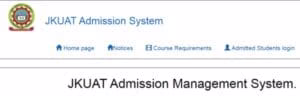 JKUAT Kuccps Admission Letters, Pdf lists Portal 1 JKUAT Kuccps Admissions Portal