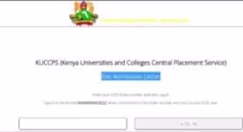 Kenyatta University Kuccps Student Portal Quick Login Link