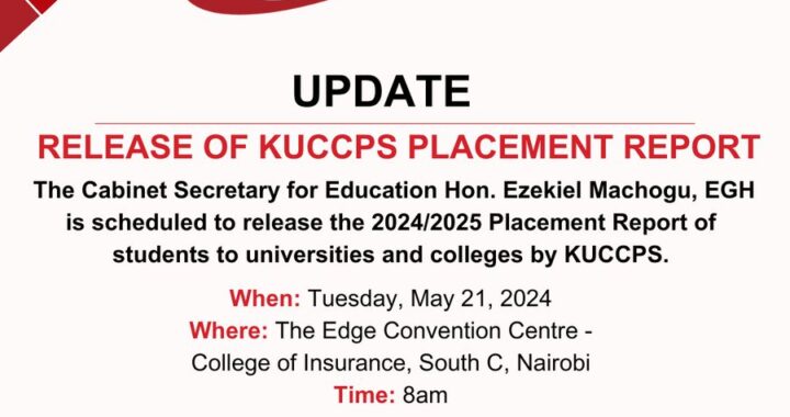 Kuccps admission results 2024