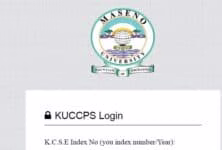 KUCCPS Admission Letters, Lists - Maseno University Portal 1 Maseno University Kuccps Admissions Portal