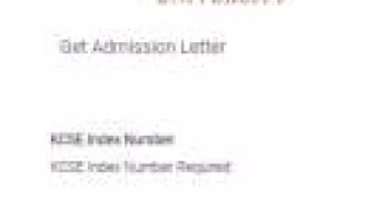 Pwani University Kuccps Admissions Letter Online Portal