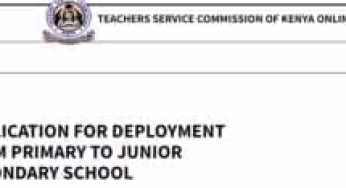 TSC Deployment Portal To JSS