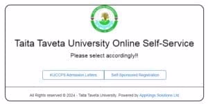 Taita Taveta University Kuccps admissions online portal
