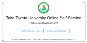 Taita Taveta University Kuccps admissions online portal