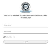 The Masinde University Admissions Portal