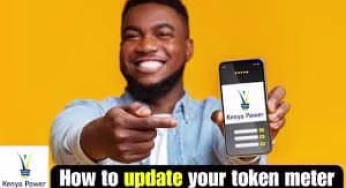 Step by step guide on how to update your Kenya Power Token Meter