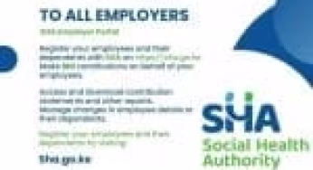 How the Social Health Authority, SHA, will be implemented