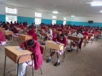 Knec news- Over 2 million candidates to sit for this year's KCSE & KPSEA Exams 1 Shiners Girls high school students sitting for a past KCSE exams. Photo/File