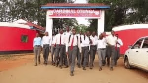 Cardinal Otunga high school's students