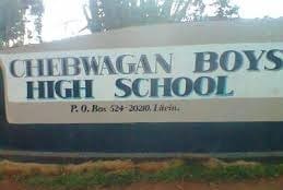 Chebwagan Boys Secondary School's Main Entry