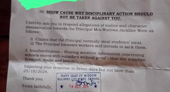 How to respond to a TSC show cause letter