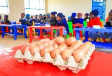 ECDE learners under the County Feeding Program