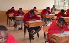 Grade 6 KPSEA Past Exam Papers 1 Grade 6 Candidates sitting for a past KPSEA national exam by KNEC.