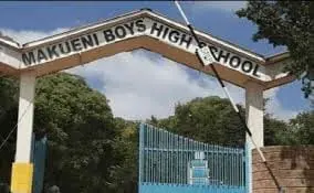 Makueni Boys High School's Main Gate