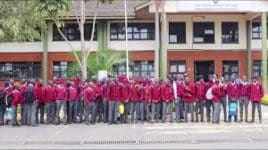 Mangu high school's Students
