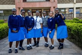 Pangani Girls High School students