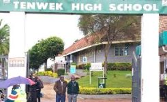 Tenwek high school's main gate