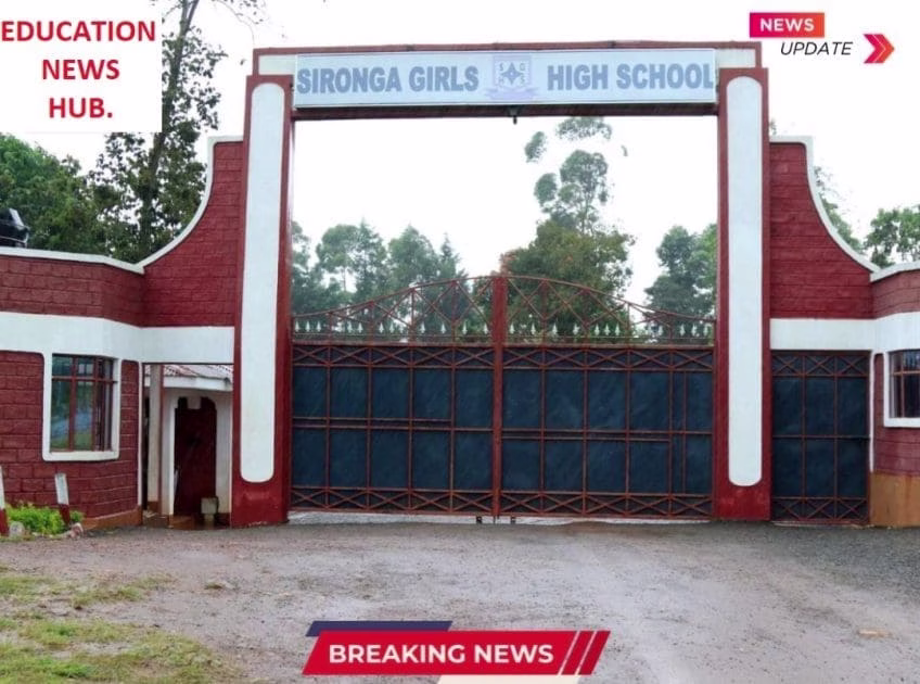 Nyamira County best, top secondary schools; Indepth analysis 1 Main Entrance to Sironga Girls High School in Nyamira County.