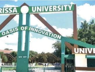 Main entrance at Garissa University