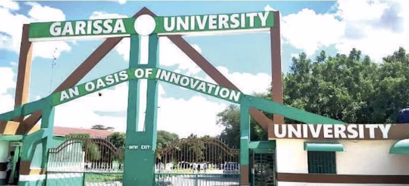 Main entrance at Garissa University