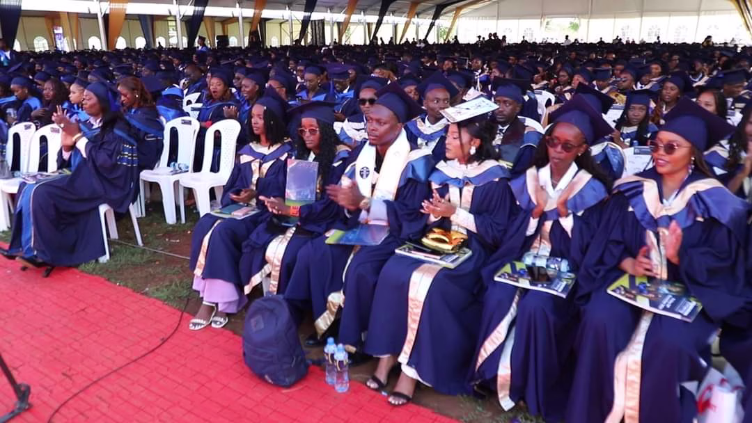 University Students Trained on Food Safety 1 Graduands attending KCA University’s 17th Graduation Ceremony. Photo/ File