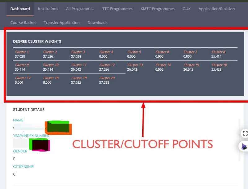 KUCCPS Online Application Official Guidelines 2025 52 KUCCPS Online Application: Best Guide. See how Cluster points are calculated.