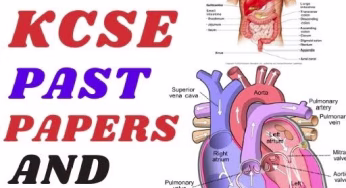 Biology KCSE Exams & Past Papers