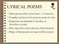 Poetry Questions and answers