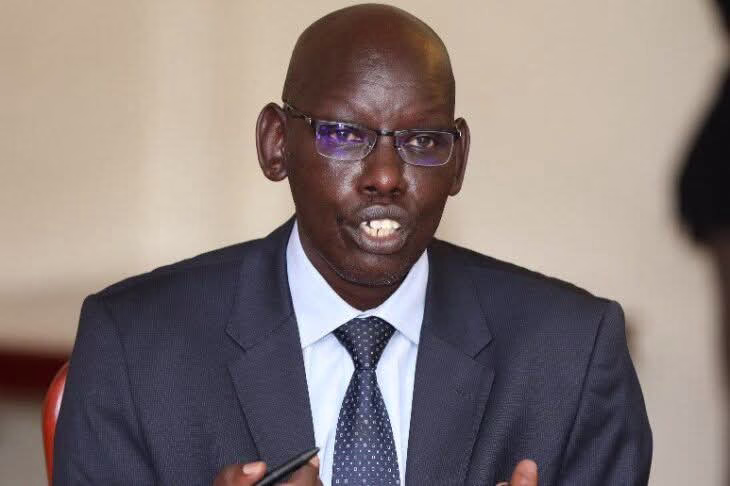 Basic Education Principal Secretary Dr Belio Kipsang.