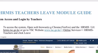 TSC sick leave for teachers {Best Guide}