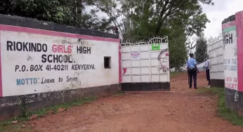 2025 BOM Teaching Vacancies at Riokindo Girls High School & other schools