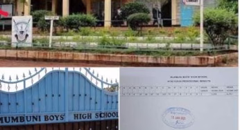 Mumbuni Boys’ High School Achieves Remarkable KCSE Results in 2024