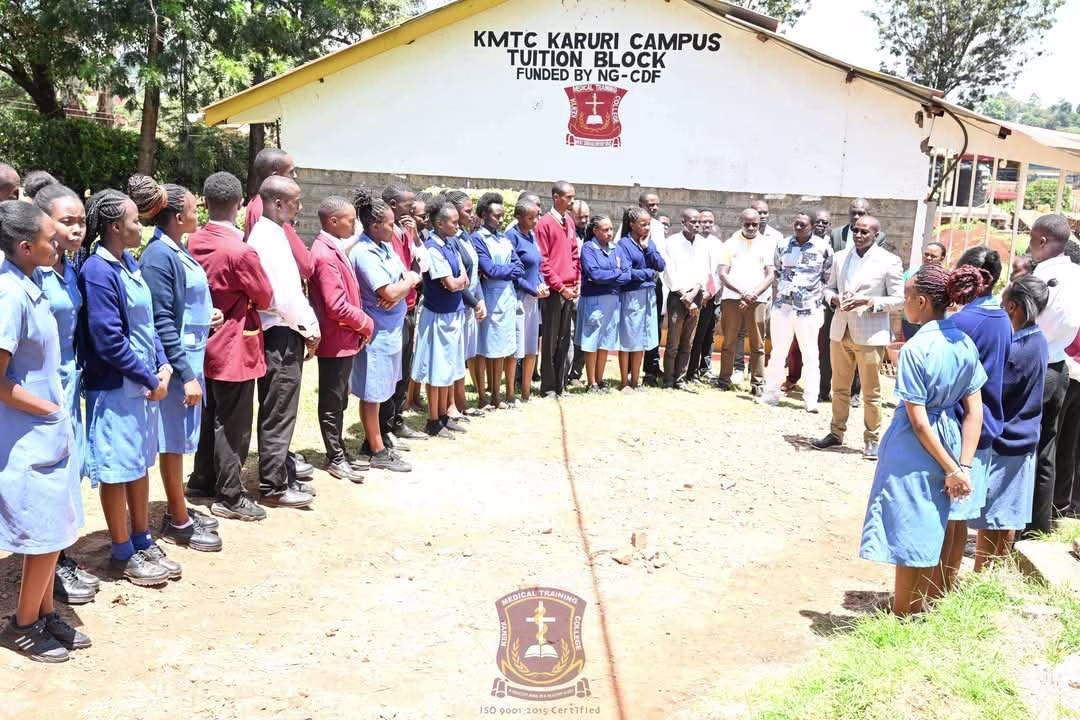 Excitement builds as KMTC Karuri Campus takes shape 2 KMTC Karuri Campus.