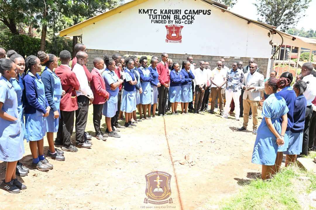 Excitement builds as KMTC Karuri Campus takes shape 2 KMTC Karuri Campus.