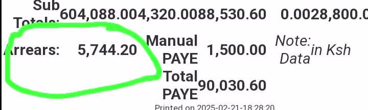 Shocker as several TSC Teachers are slapped with KRA Tax Arrears 1 IMG 20250223 WA0022