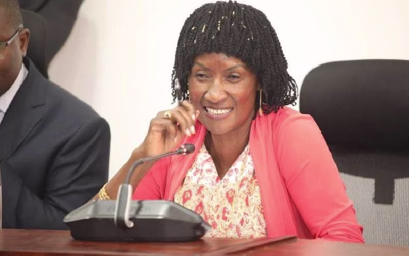 Dr. Nancy Macharia to finally leave TSC in March 2025 1 Outgoing TSC Boss Dr Nancy Macharia