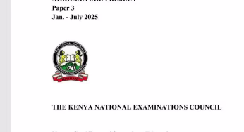 KCSE 2025 Agriculture project Exams: Schools raise concerns as Knec offers help