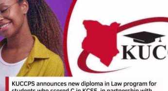 Kuccps Diploma in Law (Paralegal Studies): Intakes, Requirements, Duration & Fees