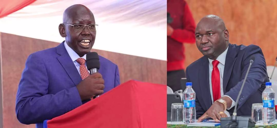 Education PS Belio Kipsang swaps with Prof Julius Bitok in latest appointments 1 Principal Secretaries Belio Kipsang (Left) and Prof. Julius Bitok