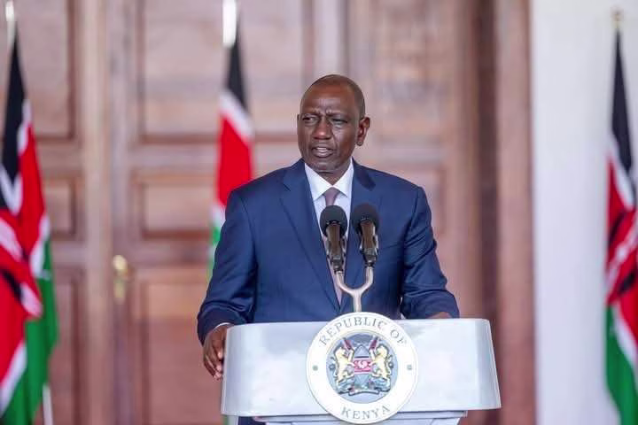President William Ruto at a past State Address