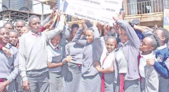 Students in Gatanga have received Sh40 million in bursaries