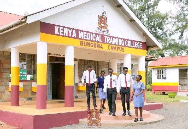 KMTC Latest News 2 Kenya Medical Training College, KMTC, students at Bungoma College